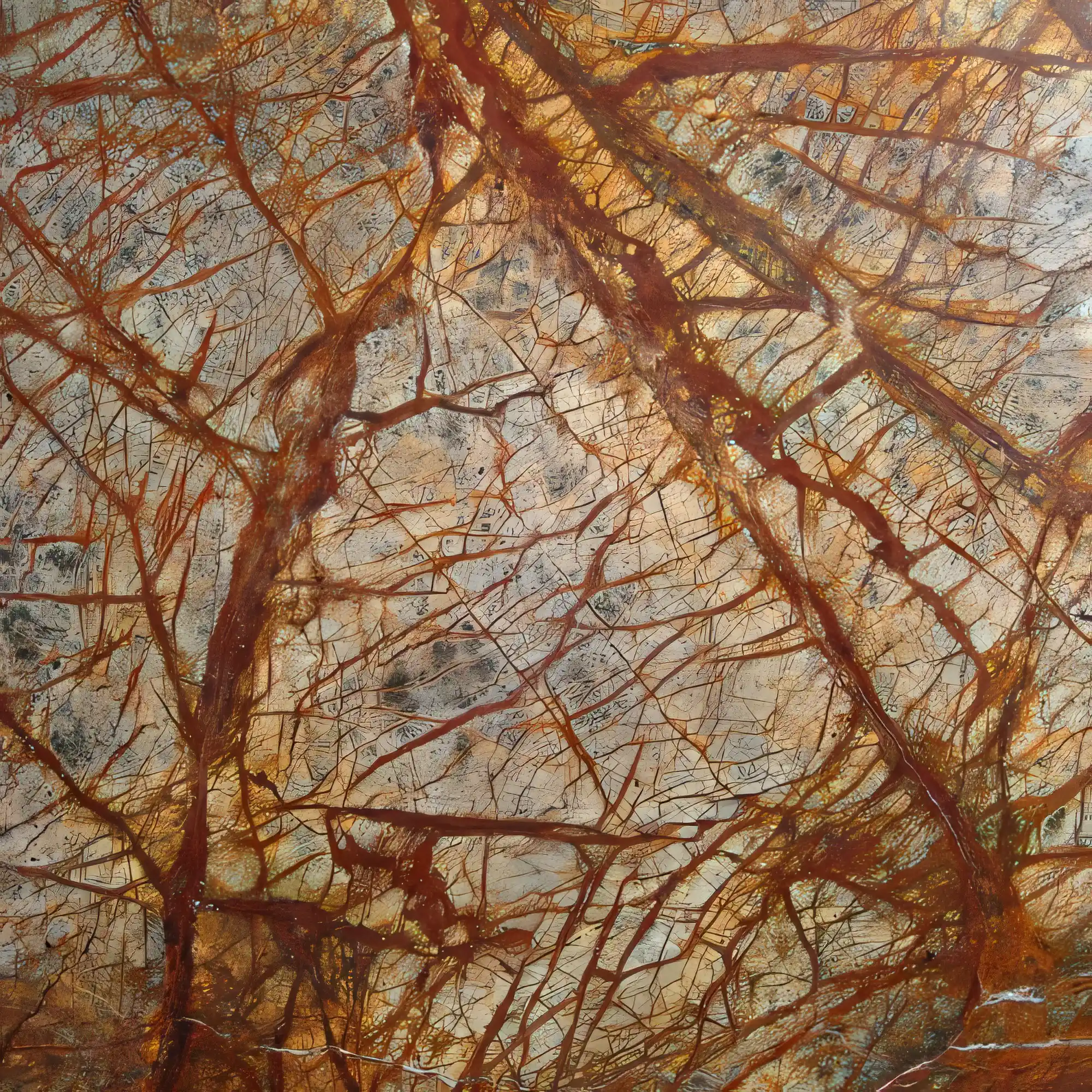 Rain Forest Brown Marble